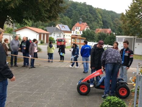 Autoralley nach Frankfurt